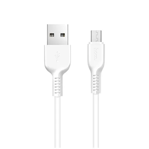 Кабель Hoco Easy Charged Micro Charging Cable (L=1M) (X13) White