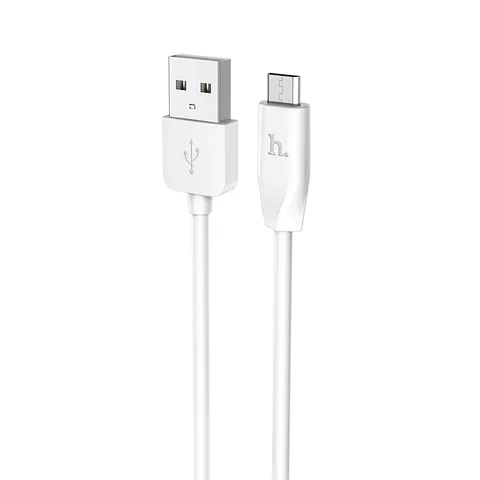 Кабель Hoco Rapid Charging Cable Micro 2M (X1) White