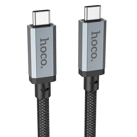 Кабель Hoco USB4 100W HD High Speed Data Cable (L=2M) (US05) Black