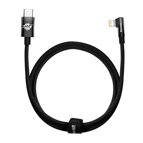Кабель Baseus MVP 2 Elbow-Shaped Fast Charging Data Cable Type-C to iP 20W (CAVP000201) 1m Black