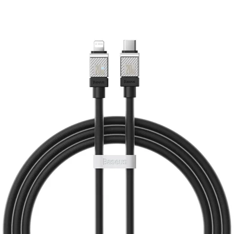 Кабель Baseus CoolPlay Series Fast Charging Cable Type-C to iP 20W (CAKW000001) 1m Black