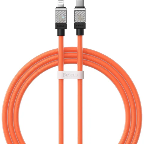 Кабель Baseus CoolPlay Series Fast Charging Cable Type-C to iP 20W (CAKW000007) 1m Orange