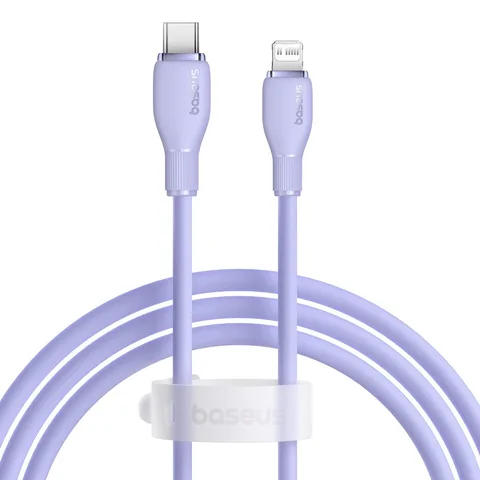 Кабель Baseus Pudding Series Fast Charging Cable Type-C to iP 20W (P10355701511-00) 1.2m Nebula Purple