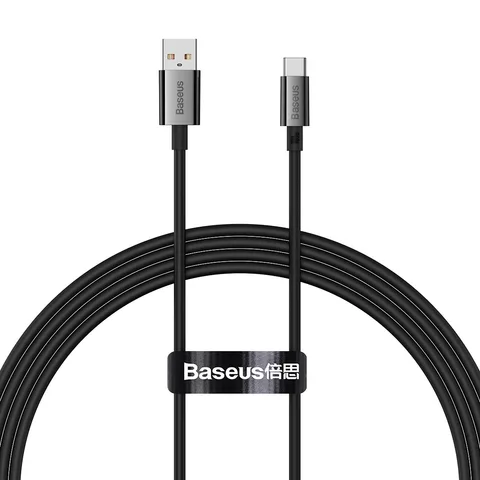 Кабель Baseus Superior Series Fast Charging Data Cable USB to Type-C 100W (P10320102114-01) 1.5m Cluster Black