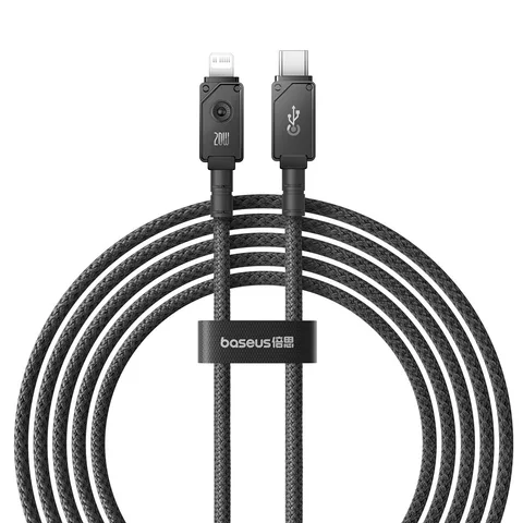 Кабель Baseus Unbreakable Series Fast Charging Data Cable Type-C to iP 20W (P10355803111-01) 2m Cluster Black
