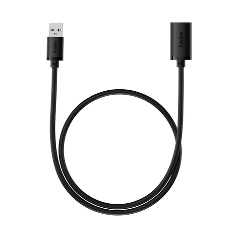 Кабель Baseus AirJoy Series USB2.0 Extension Cable (B00631100111-00) 0.5m Cluster Black