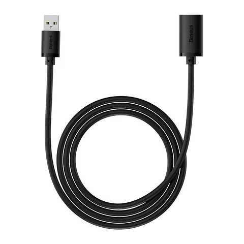 Кабель-удлинитель Baseus AirJoy Series USB3.0 Extension Cable 1.5m (B00631103111-02) Cluster Black