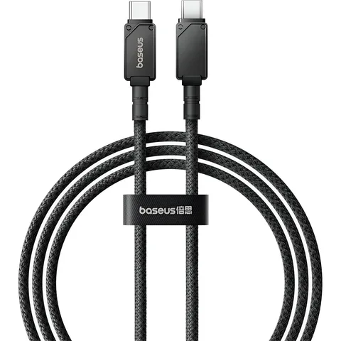 Кабель Baseus Unbreakable Series Fast Charging Data Cable Type-C to Type-C 100W 1m (P10355800111-00) Cluster Black