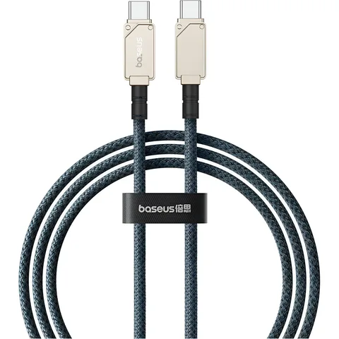 Кабель Baseus Unbreakable Series Fast Charging Data Cable Type-C to Type-C 100W 1m (P10355800221-00) Stellar White