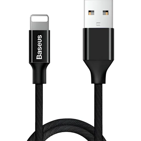 Кабель Baseus Yiven Data Cable USB to Lightning 1.2м (CALYW-01) Black