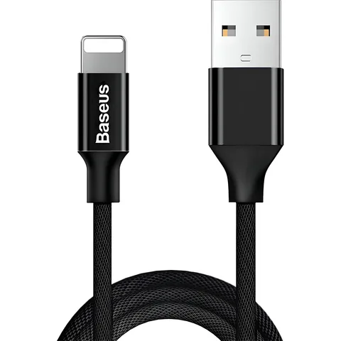 Кабель Baseus Yiven Data Cable USB to Lightning 1.8м (CALYW-A01) Black