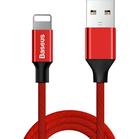 Кабель Baseus Yiven Data Cable USB to Lightning 1.8м (CALYW-A09) Red