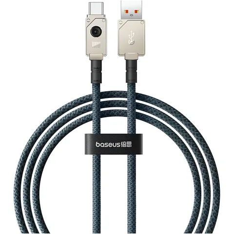 Кабель Baseus Unbreakable Series Fast Charging Data Cable USB to Type-C 100W 1m (P10355801221-00) Stellar White