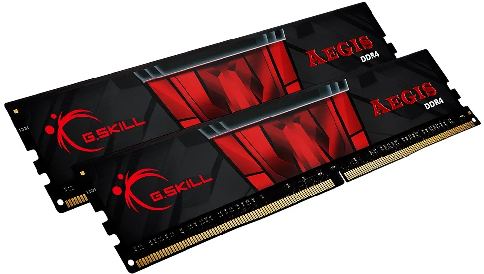 Оперативна пам'ять G.Skill Aegis DDR4 2x8GB/2666 (F4-2666C19D-16GIS) — фото 2