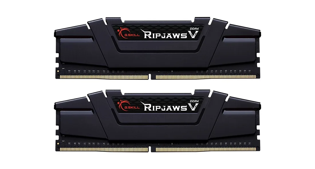 Оперативна пам'ять G.Skill Ripjaws V DDR4 2x32GB/3200 Black (F4-3200C16D-64GVK)