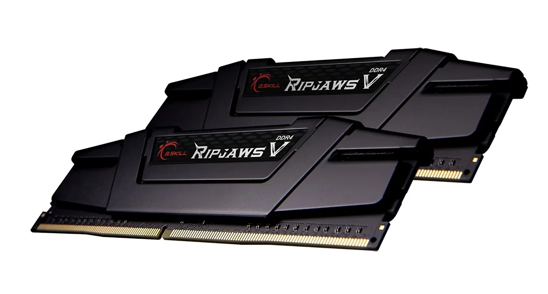 Оперативна пам'ять G.Skill Ripjaws V DDR4 2x32GB/3200 Black (F4-3200C16D-64GVK) — фото 2