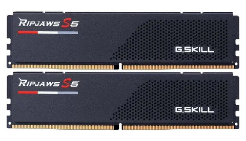 Оперативная память G.Skill Ripjaws S5 DDR5 2x32GB/6400 Black (F5-6400J3239G32GX2-RS5K)
