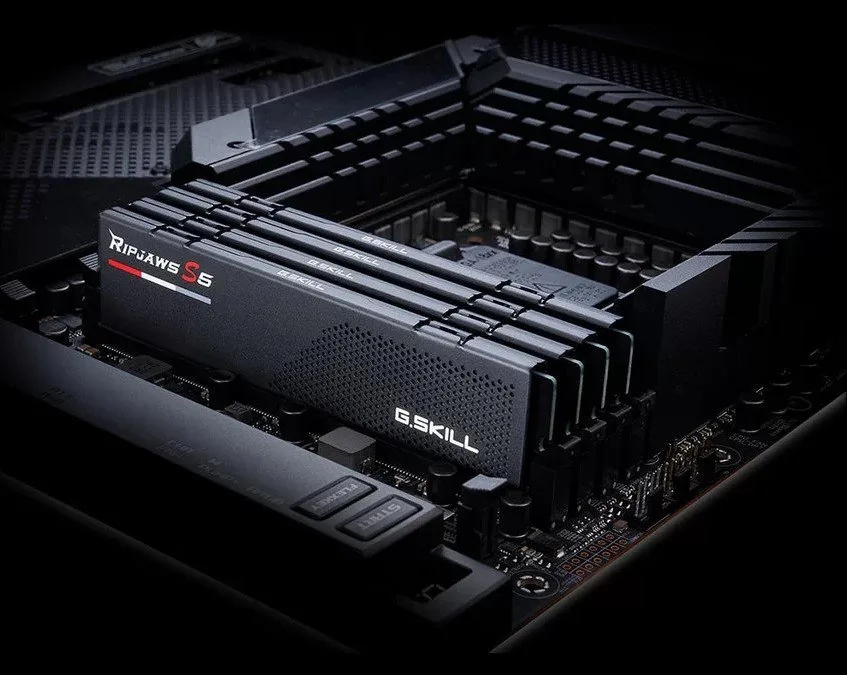 Оперативна пам'ять G.Skill Ripjaws S5 DDR5 2x32GB/6400 Black (F5-6400J3239G32GX2-RS5K) — фото 6