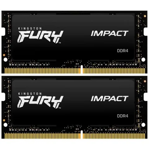 Оперативная память Kingston Fury Impact DDR4 SO-DIMM 2x16GB/2666 (KF426S15IB1K2/32)