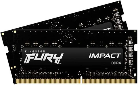 Оперативная память Kingston Fury Impact DDR4 SO-DIMM 2x16GB/2666 (KF426S16IBK2/32)