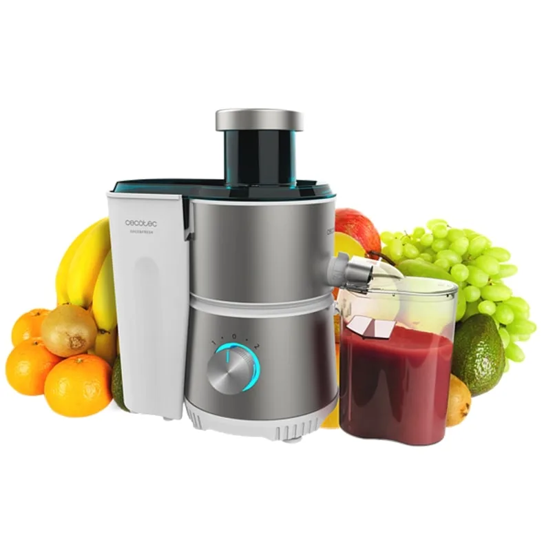 Соковыжималка центробежная Cecotec Juice & Fresh 400 Titan White CCTC-04154