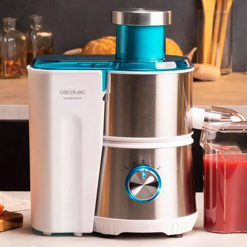 Соковыжималка центробежная Cecotec Juice & Fresh 400 Titan White CCTC-04154 — фото 5