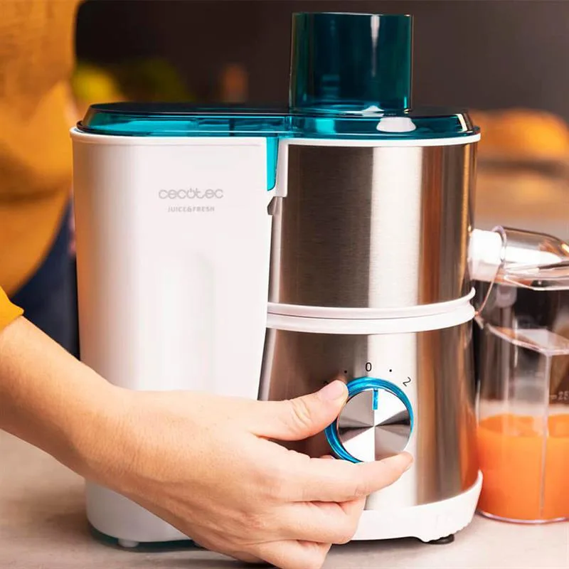 Соковыжималка центробежная Cecotec Juice & Fresh 400 Titan White CCTC-04154 — фото 7