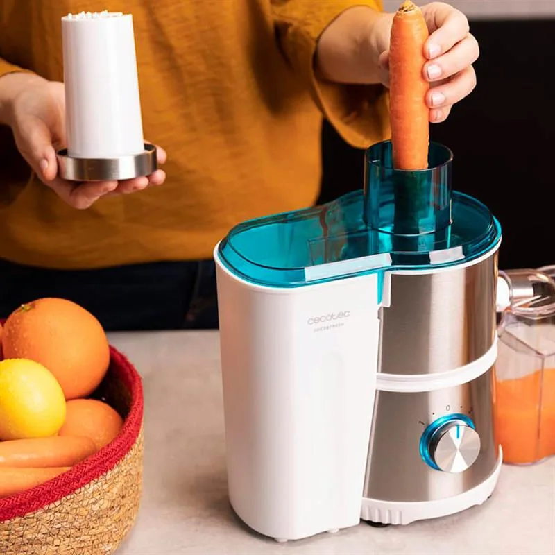 Соковыжималка центробежная Cecotec Juice & Fresh 400 Titan White CCTC-04154 — фото 8