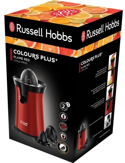 Соковыжималка для цитрусовых Russell Hobbs Colours Plus+ Red 26010-56 — фото 7
