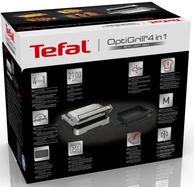 Гриль Tefal OptiGrill 4in1 GC774D30 — фото 6