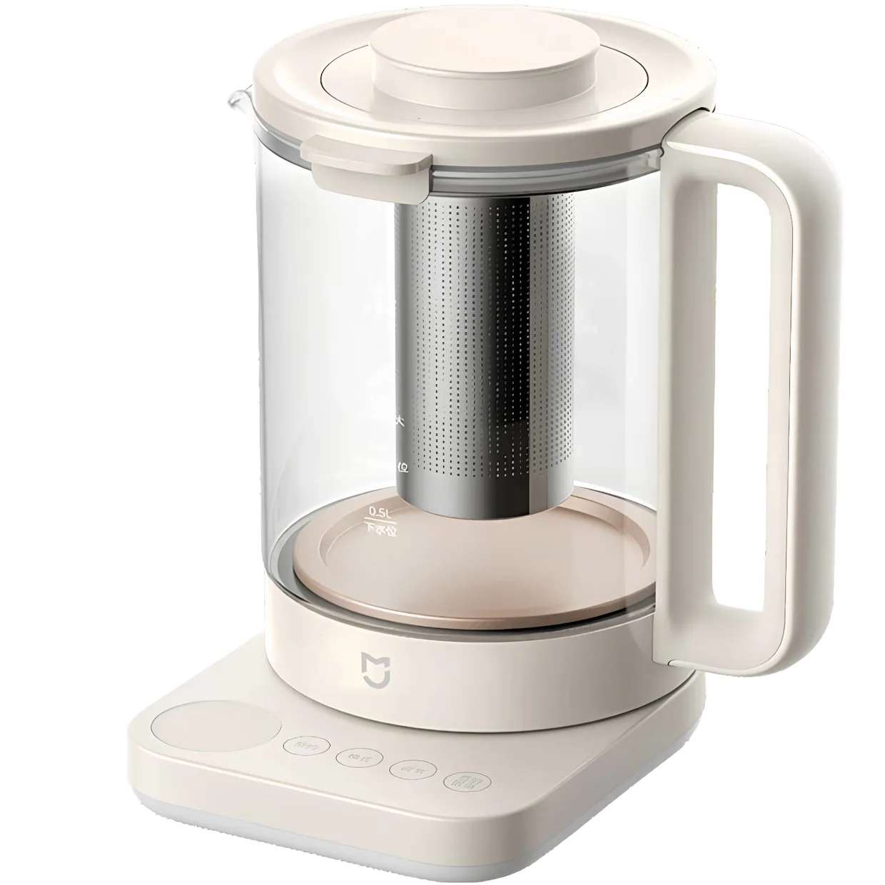 Заварочный чайник Xiaomi Mi Family Multi functional Health Pot S2 + переходник на EU розетку (BHR8545CN) White