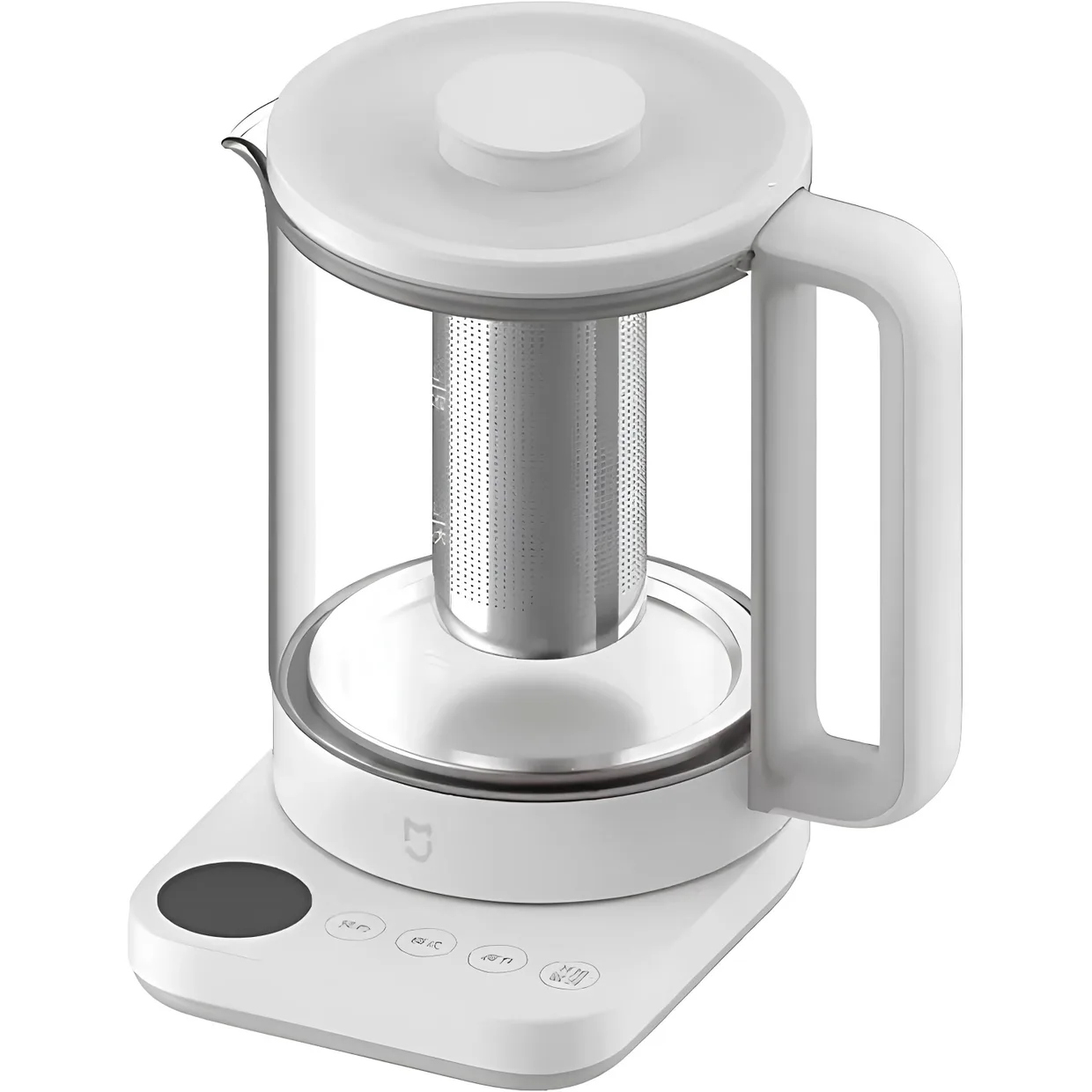 Заварочный чайник Xiaomi Mijia Health Pot N1 + переходник на EU розетку (MJDGNYSH01DEM) White