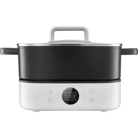 Мультиварка Xiaomi Mijia Multi Functional Electric Hot Pot 6L + переходник на EU розетку (MEH01)