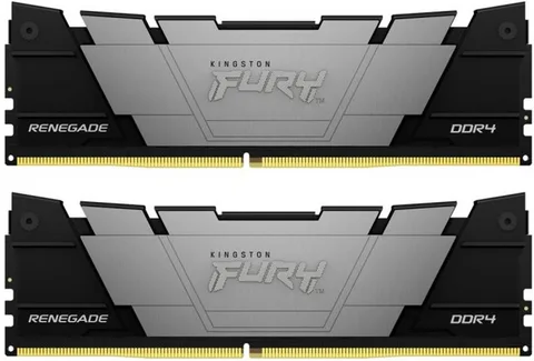Оперативная память Kingston Fury Renegade DDR4 2x8GB/3200 Black (KF432C16RB2K2/16)