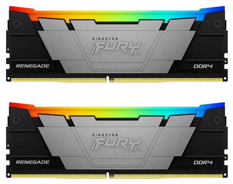 Оперативная память Kingston Fury Renegade RGB DDR4 2x16GB/3600 (KF436C16RB12AK2/32)
