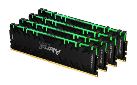 Оперативная память Kingston Fury Renegade RGB DDR4 4x8GB/3600 (KF436C16RBAK4/32)