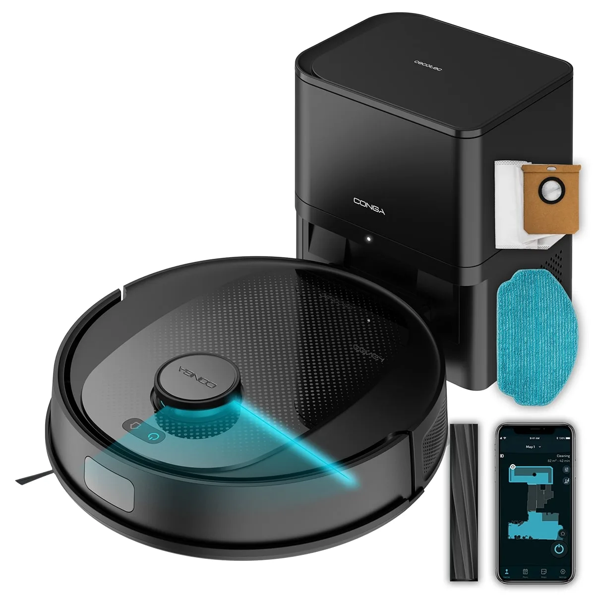 Робот-пылесос Cecotec Conga 7690 Immortal Max Home (A01_EU01_107140)