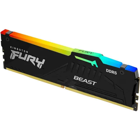 Оперативная память Kingston Fury Beast RGB DDR5 16GB/5200 Black (KF552C36BBEA-16)
