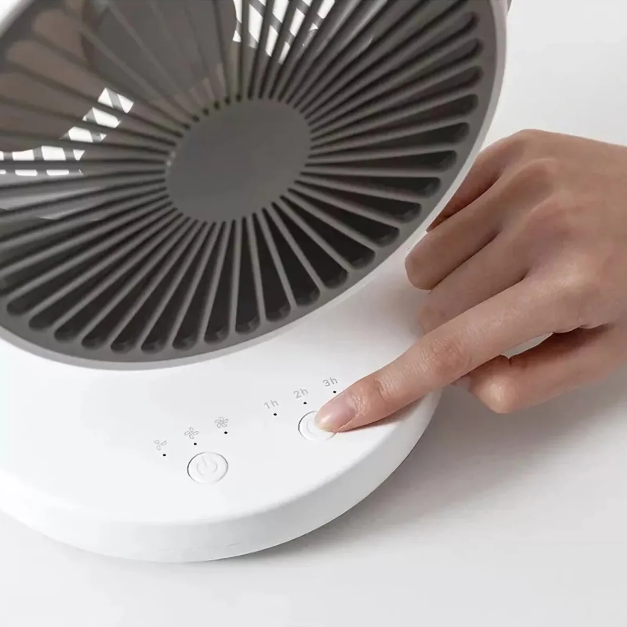 Настольный вентилятор Xiaomi Xiaoda Desktop Circulation Fan Normal Version (XD-ZMXHS01) White — фото 2