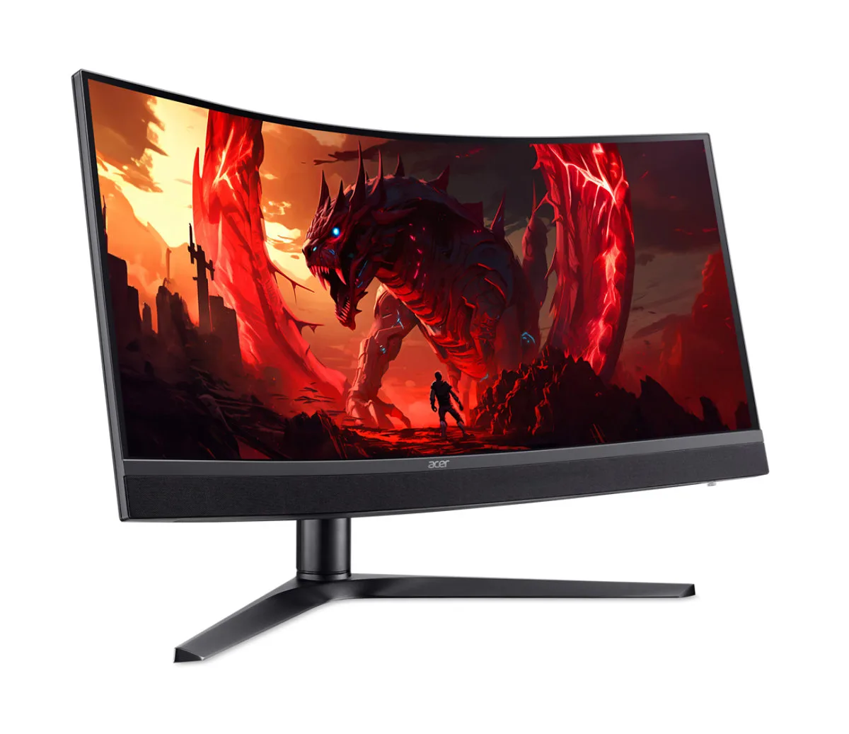 Монитор Acer 34" Nitro XZ343CUR Xbmiiphuzx (UM.CX3EE.X01) — фото 2
