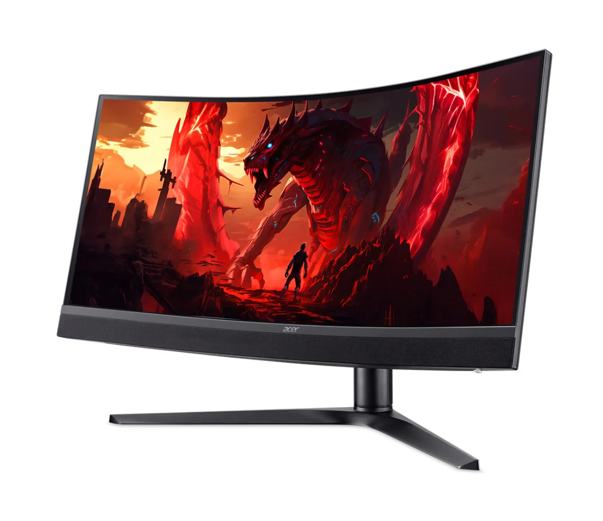 Монитор Acer 34" Nitro XZ343CUR Xbmiiphuzx (UM.CX3EE.X01) — фото 3