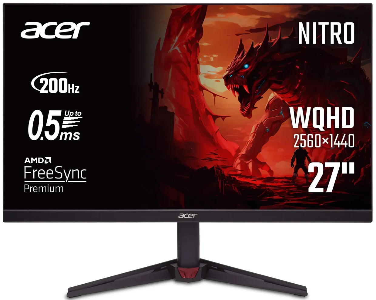 Монитор Acer 27" Nitro VG270U X1bmiipx (UM.HV0EE.105)