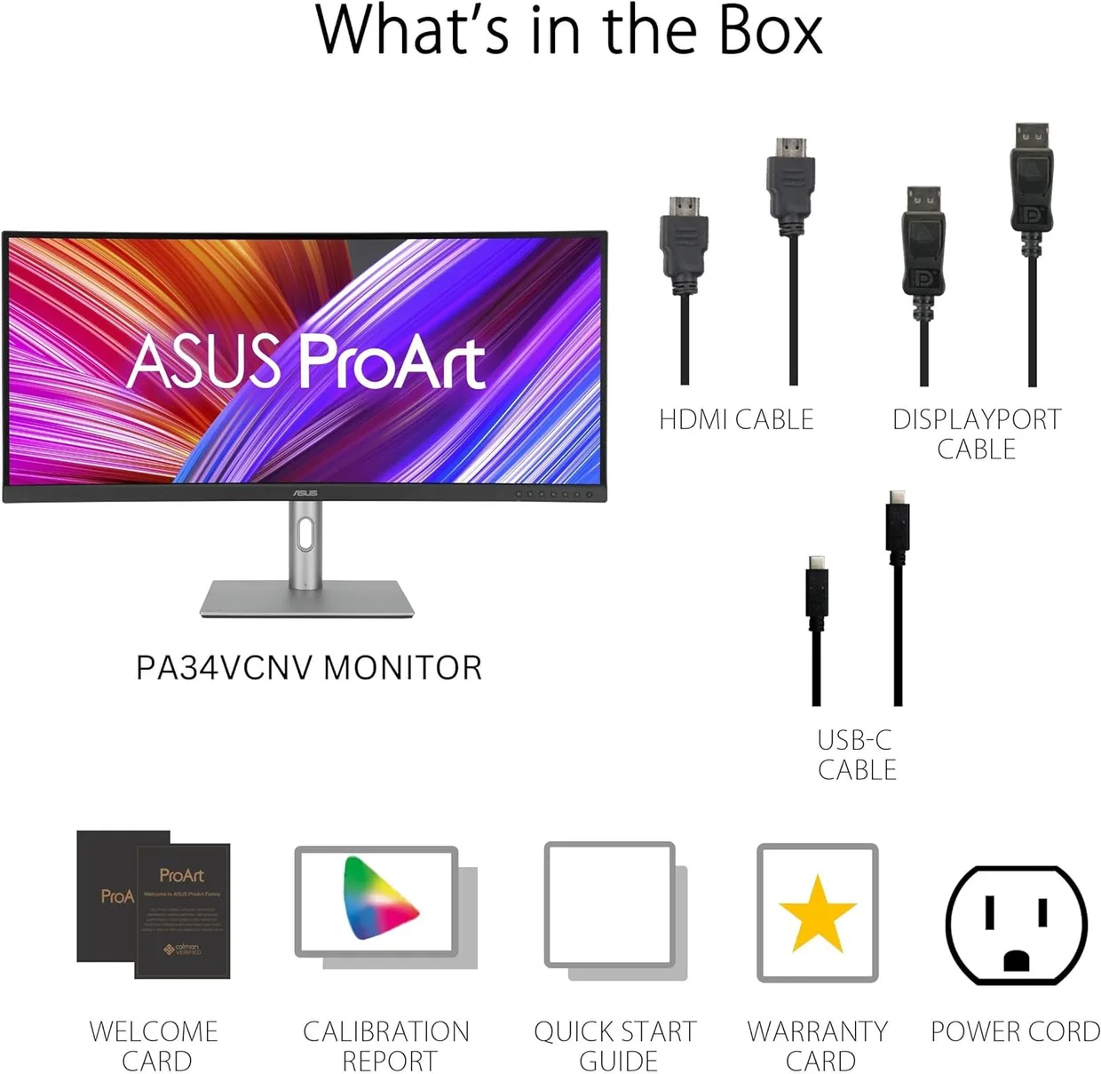 Монитор Asus 34.1" ProArt PA34VCNV (90LM04A0-B02370) — фото 2