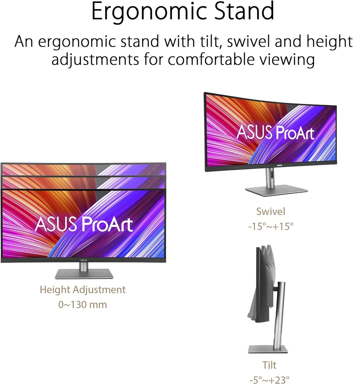 Монитор Asus 34.1" ProArt PA34VCNV (90LM04A0-B02370) — фото 3