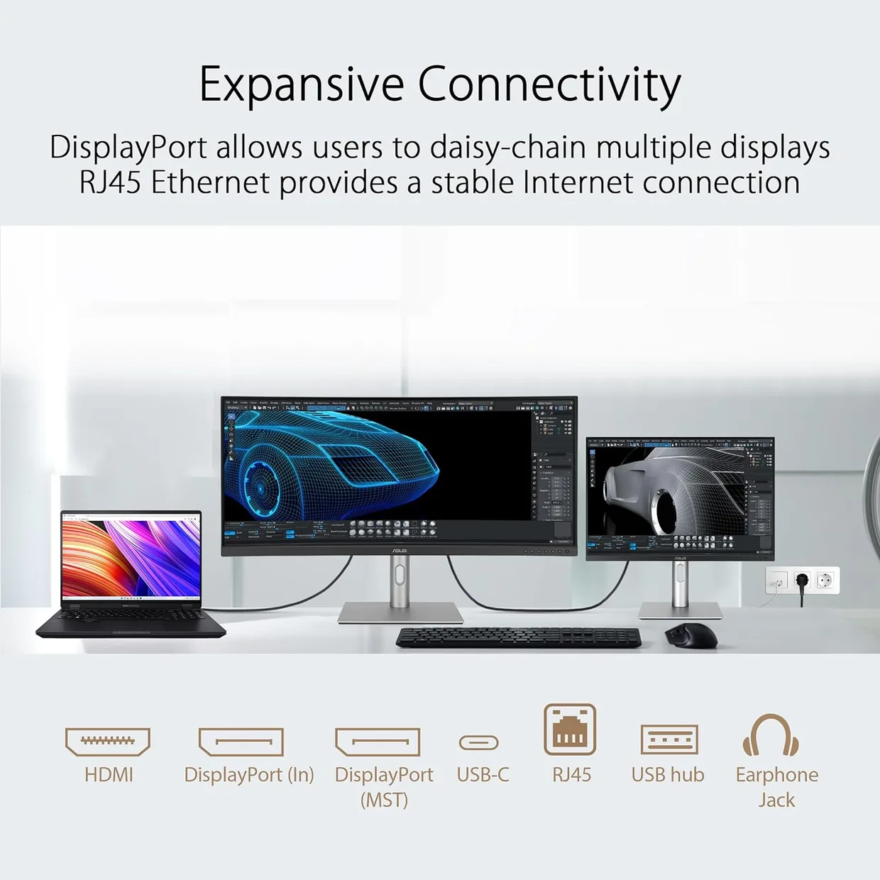 Монитор Asus 34.1" ProArt PA34VCNV (90LM04A0-B02370) — фото 7