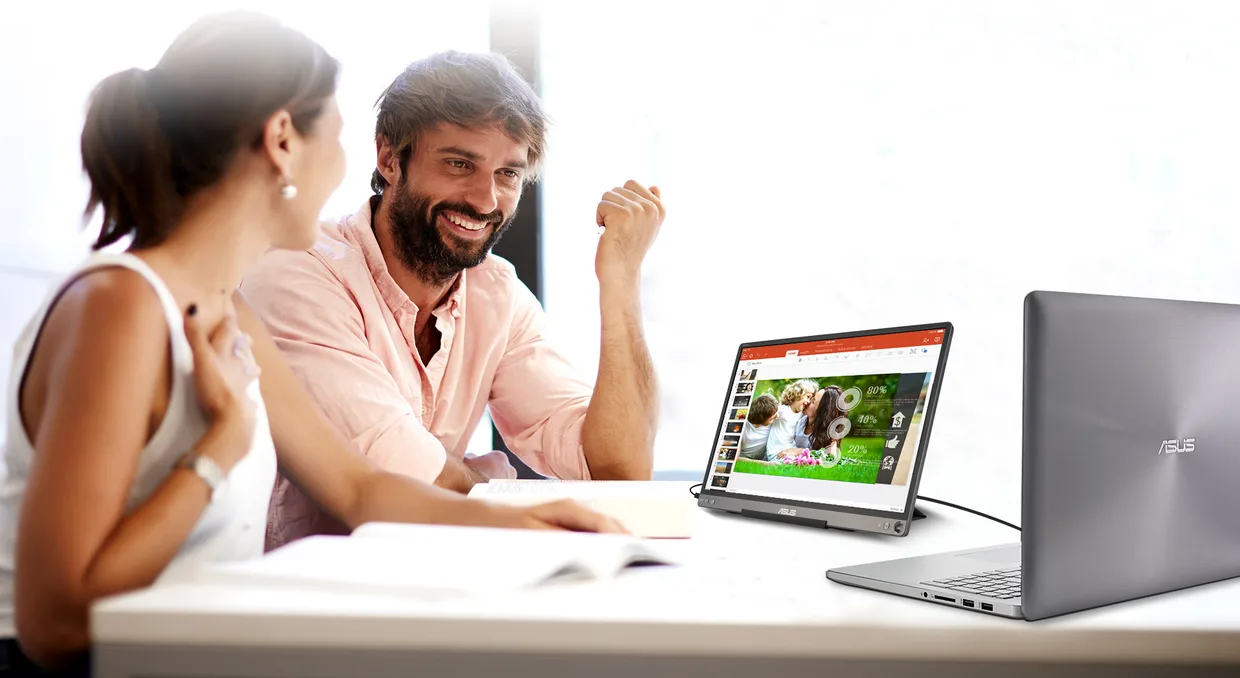 Монитор портативный Asus 14" ZenScreen MB14AC (90LM0631-B01170) — фото 2