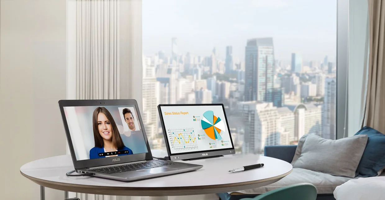 Монитор портативный Asus 14" ZenScreen MB14AC (90LM0631-B01170) — фото 3
