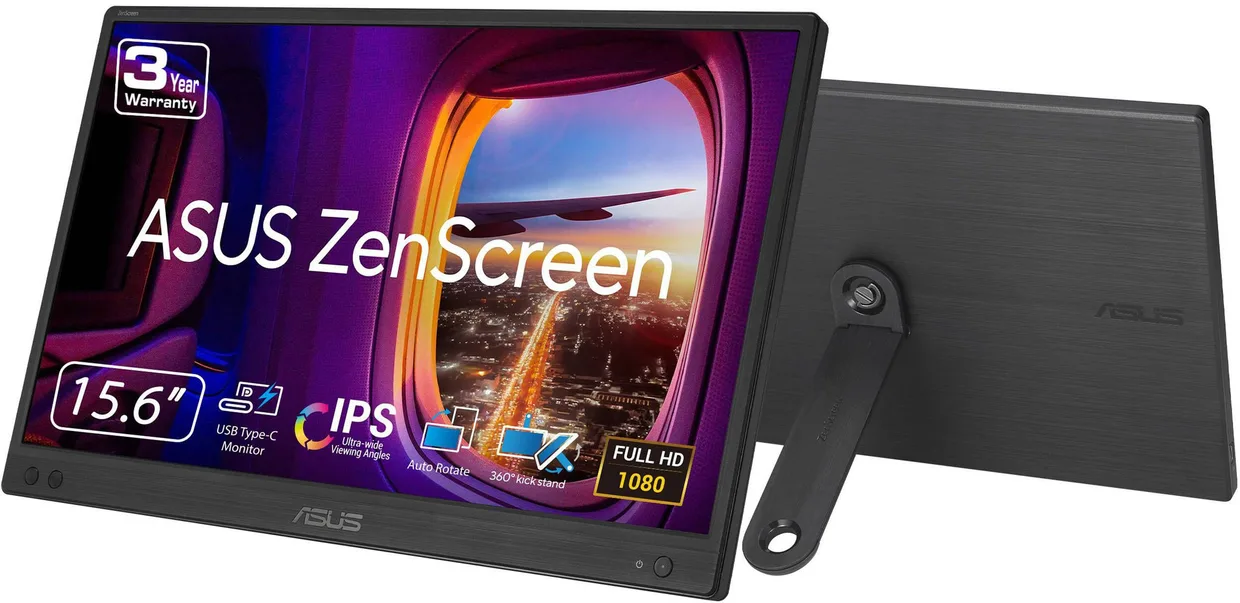 Монитор портативный Asus 15.6" ZenScreen MB166CR (90LM07D3-B03170) — фото 6
