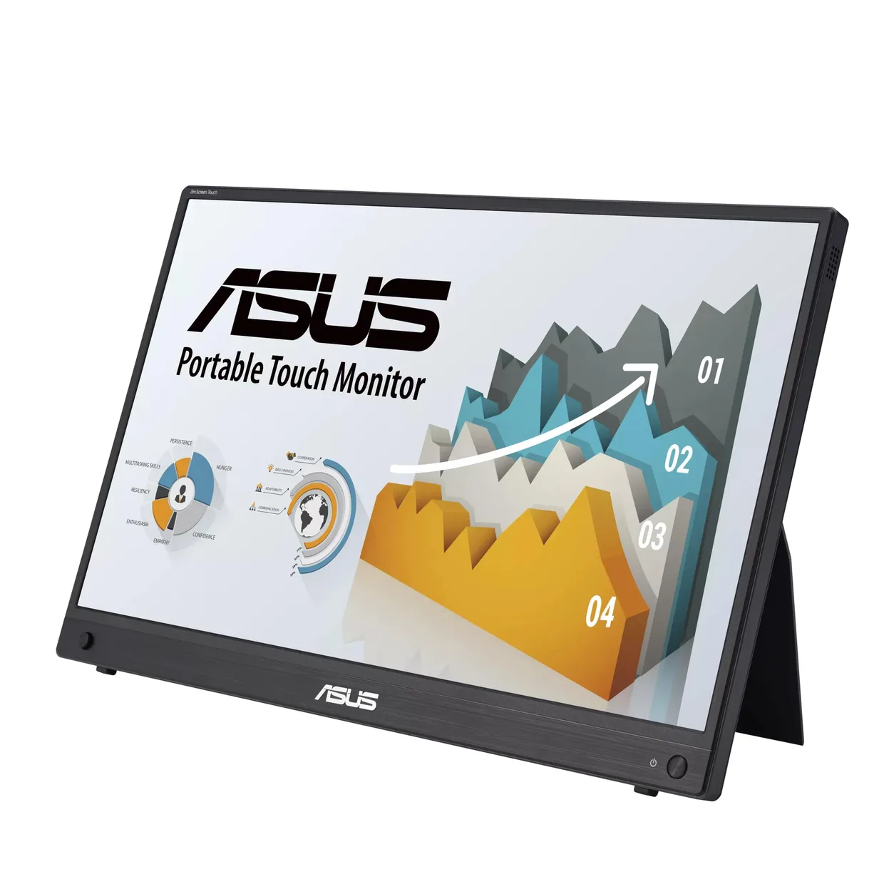 Монитор портативный Asus 15.6" ZenScreen Touch MB16AHT (90LM0890-B01170) — фото 5