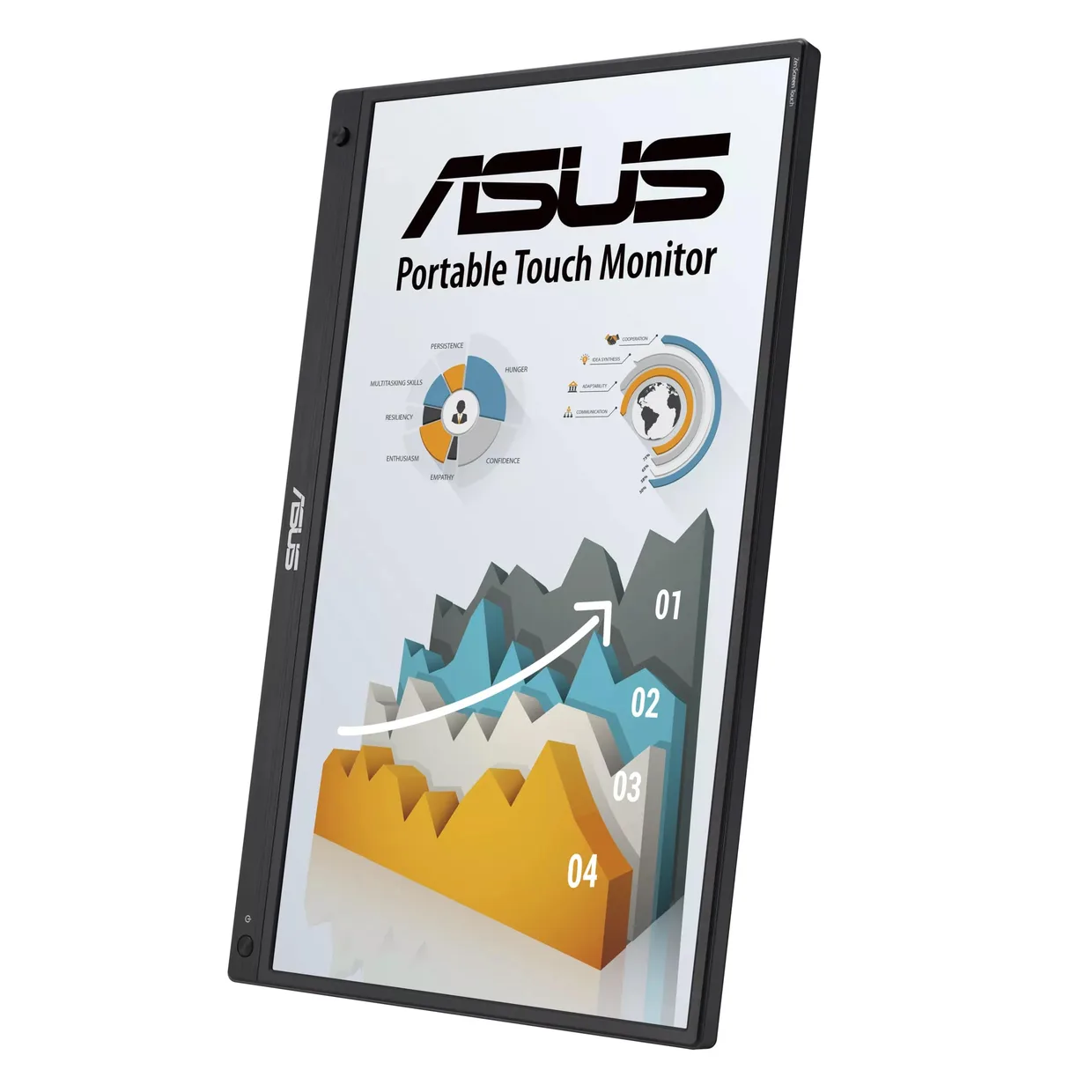 Монитор портативный Asus 15.6" ZenScreen Touch MB16AHT (90LM0890-B01170) — фото 6